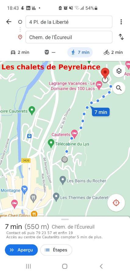 Chalet De Peyrelance Каутерец Екстериор снимка